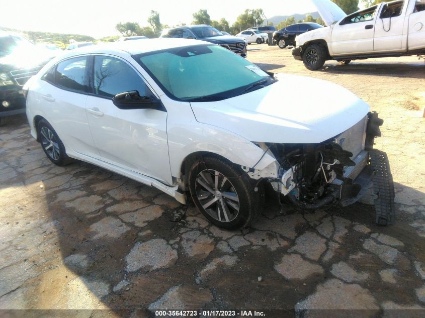 SHHFK7H36KU410042 HONDA CIVIC HATCHBACK LX 2019