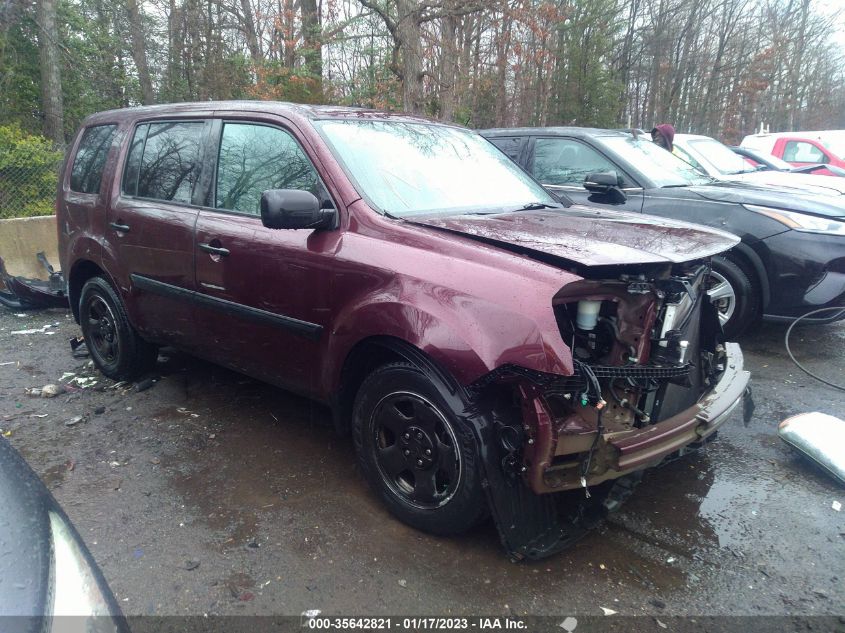 2015 HONDA PILOT LX - 5FNYF3H20FB010398