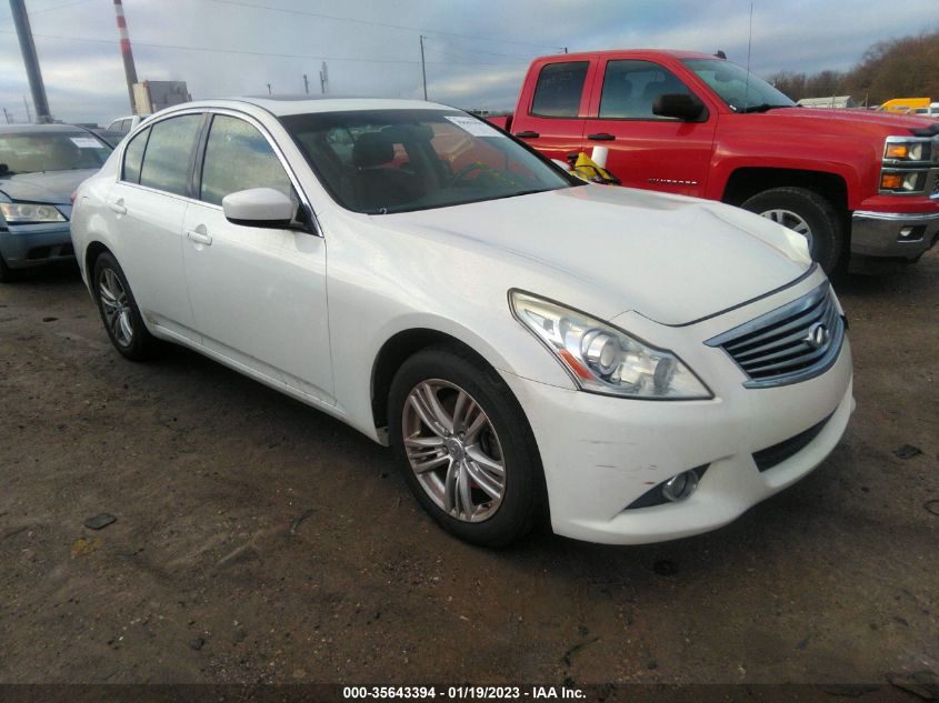 2013 INFINITI G37 SEDAN X - JN1CV6AR8DM762489