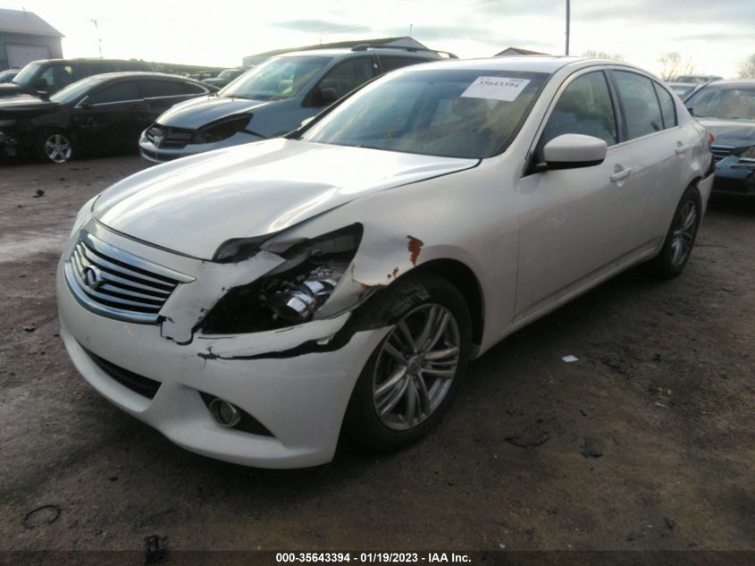 2013 INFINITI G37 SEDAN X - JN1CV6AR8DM762489