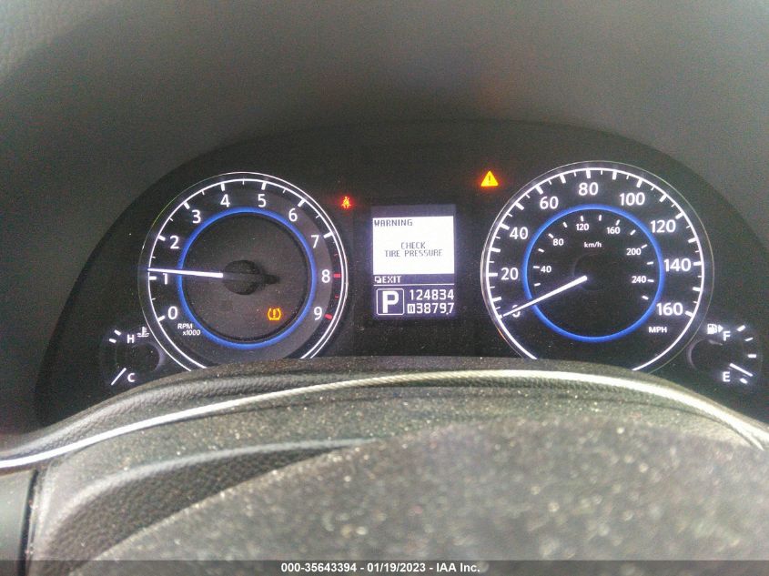 2013 INFINITI G37 SEDAN X - JN1CV6AR8DM762489
