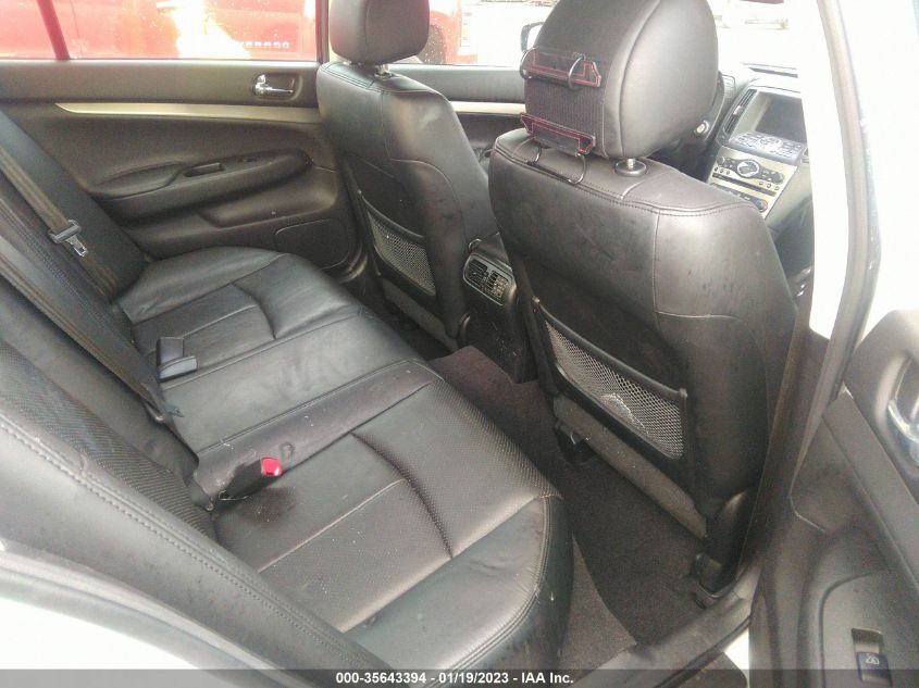 2013 INFINITI G37 SEDAN X - JN1CV6AR8DM762489