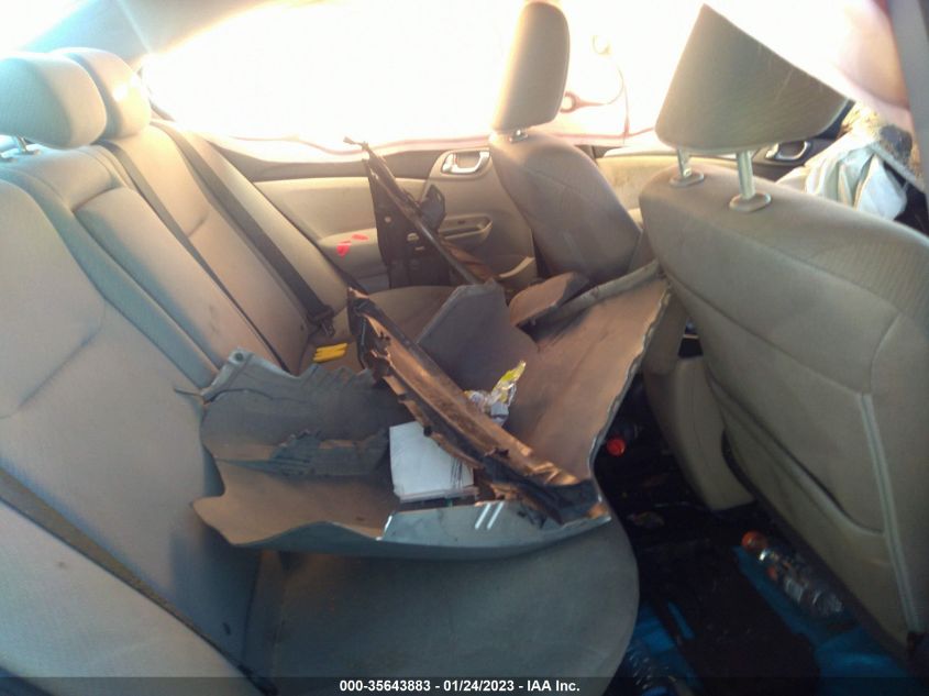 2013 HONDA CIVIC SDN EX 19XFB2F89DE272346