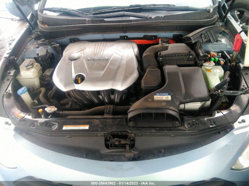 2013 HYUNDAI SONATA HYBRID LIMITED KMHEC4A43DA086602