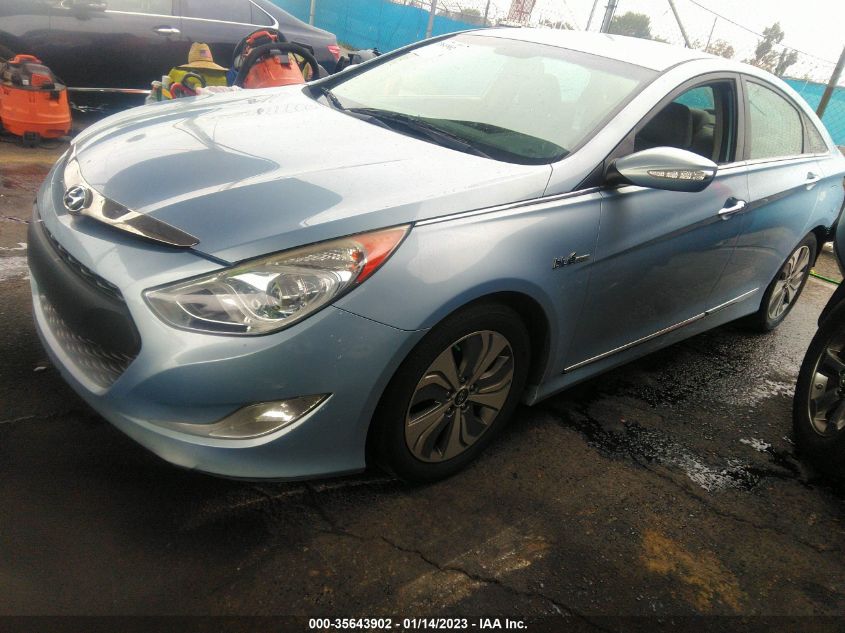 2013 HYUNDAI SONATA HYBRID LIMITED KMHEC4A43DA086602