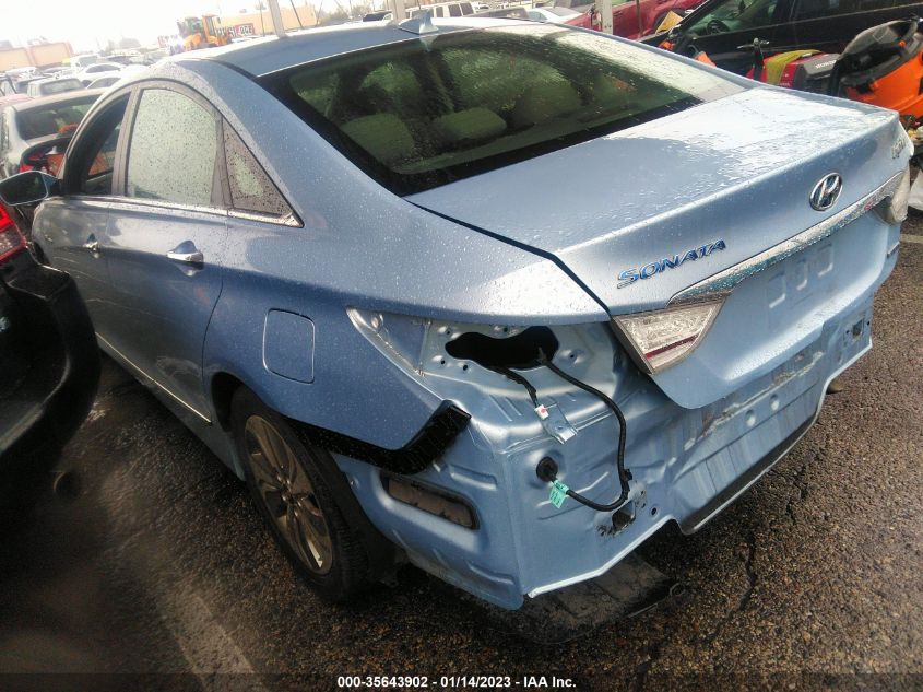 2013 HYUNDAI SONATA HYBRID LIMITED KMHEC4A43DA086602