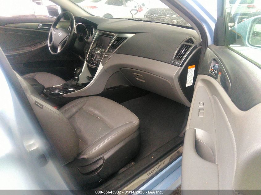 2013 HYUNDAI SONATA HYBRID LIMITED KMHEC4A43DA086602