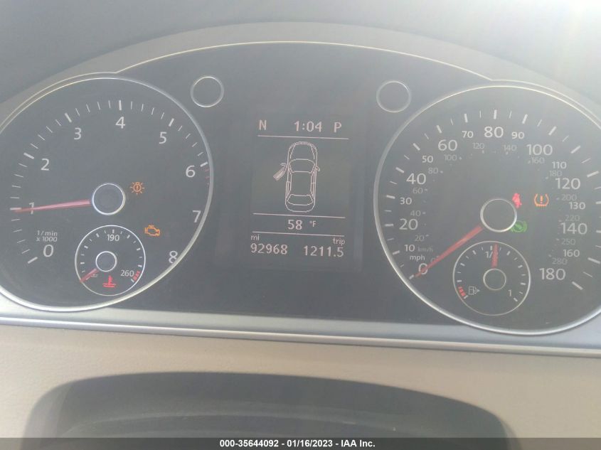 2015 VOLKSWAGEN CC SPORT WVWBP7AN7FE819459