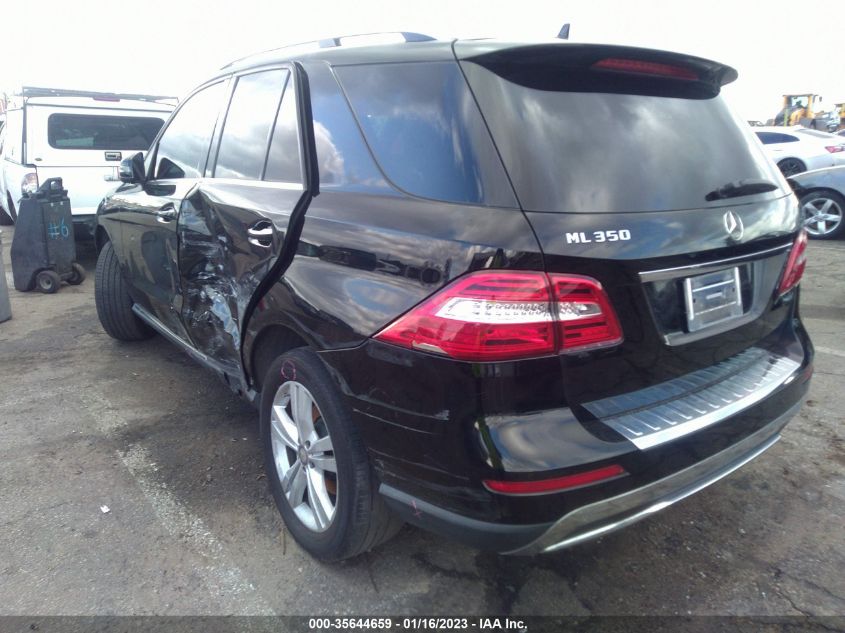 2015 MERCEDES-BENZ M-CLASS ML 350 4JGDA5JB9FA464107