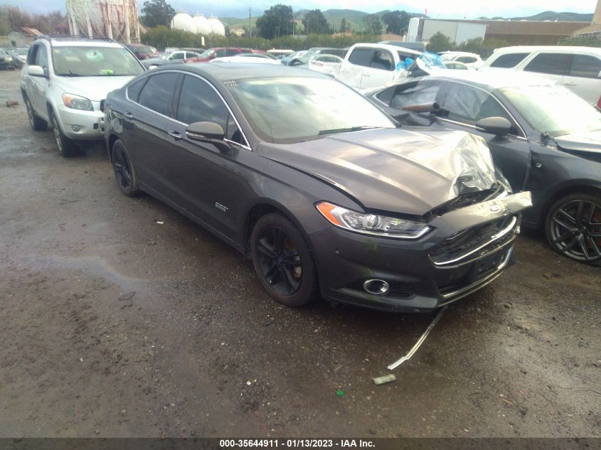 2015 FORD FUSION ENERGI TITANIUM - 3FA6P0SU5FR284567