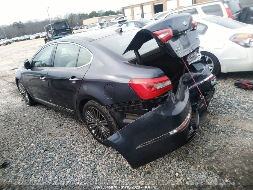 2014 KIA CADENZA LIMITED KNALN4D74E5143957