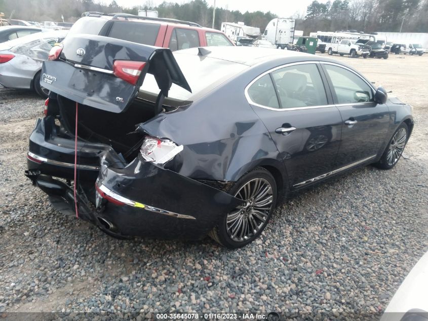 2014 KIA CADENZA LIMITED KNALN4D74E5143957