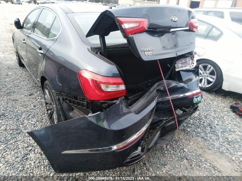2014 KIA CADENZA LIMITED KNALN4D74E5143957