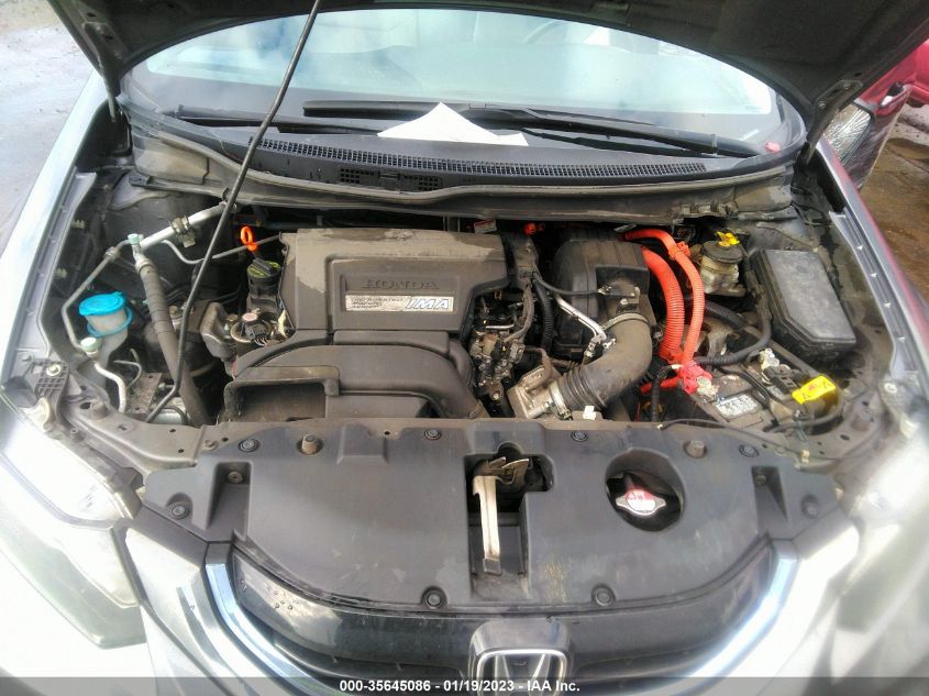 2015 HONDA CIVIC HYBRID - 19XFB4F26FE201275