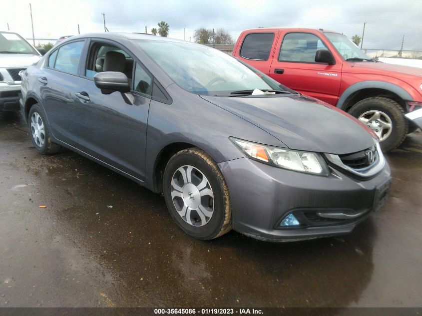 2015 HONDA CIVIC HYBRID - 19XFB4F26FE201275