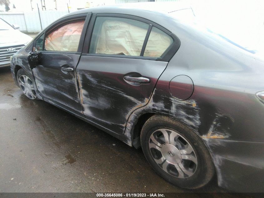 2015 HONDA CIVIC HYBRID - 19XFB4F26FE201275