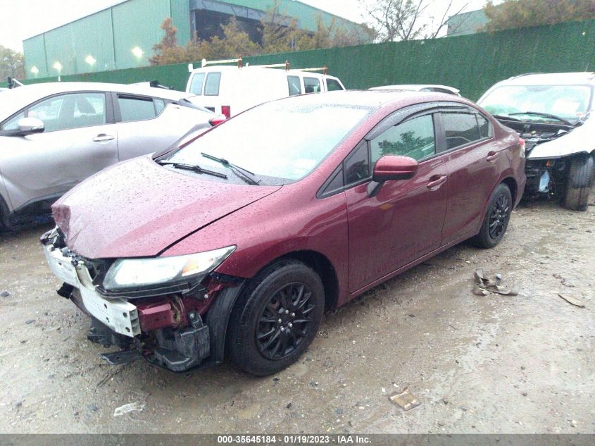 2015 HONDA CIVIC SEDAN LX 2HGFB2F54FH513633