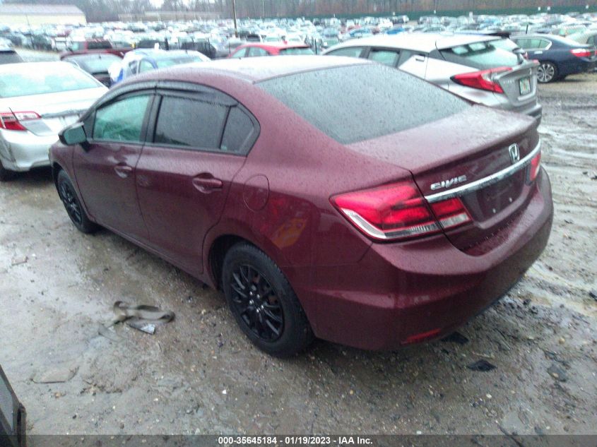 2015 HONDA CIVIC SEDAN LX 2HGFB2F54FH513633