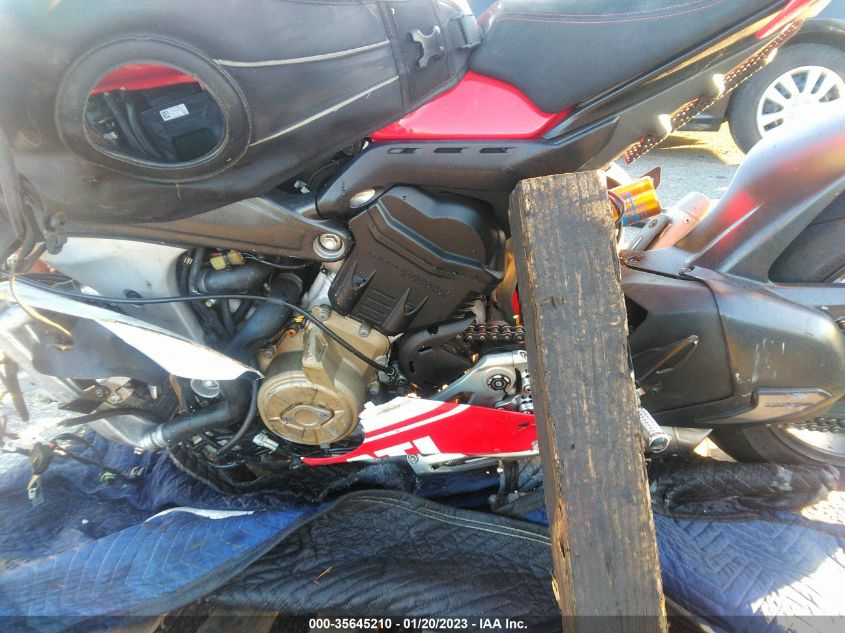 2018 DUCATI PANIGALE V4/V4S/V4S SPECIALE ZDMDAGNW2JB003660
