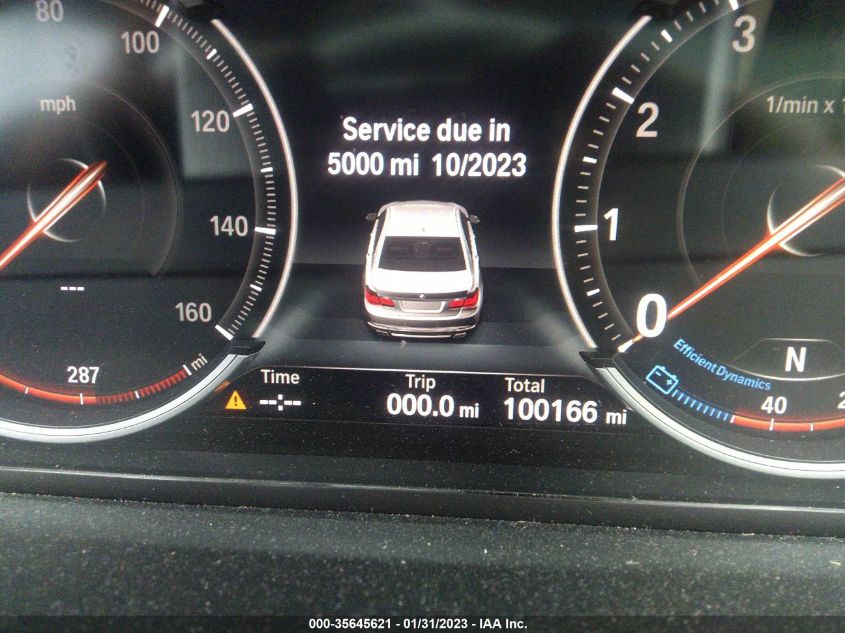 2015 BMW 7 SERIES 740LI - WBAYE4C5XFD947189