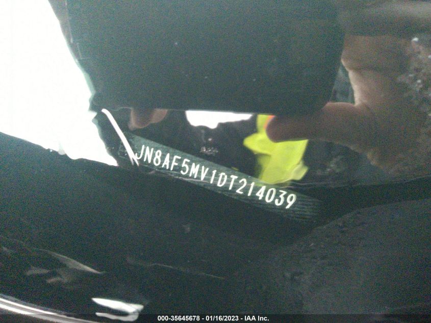 2013 NISSAN JUKE SL - JN8AF5MV1DT214039