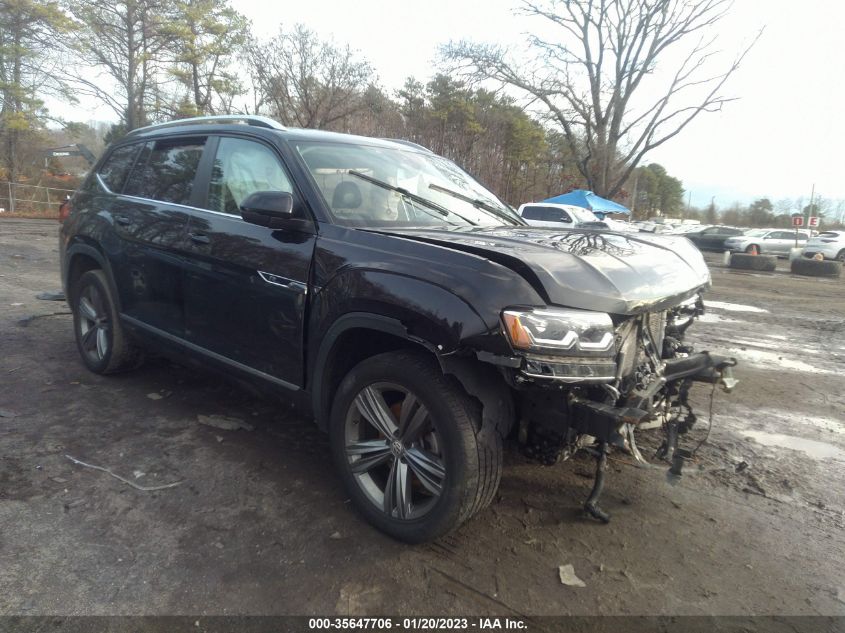 1V2RR2CA4KC585078 VOLKSWAGEN ATLAS 3.6L V6 SEL R-LINE 2019