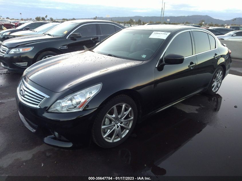 2013 INFINITI G37 SEDAN JOURNEY JN1CV6AP9DM714613