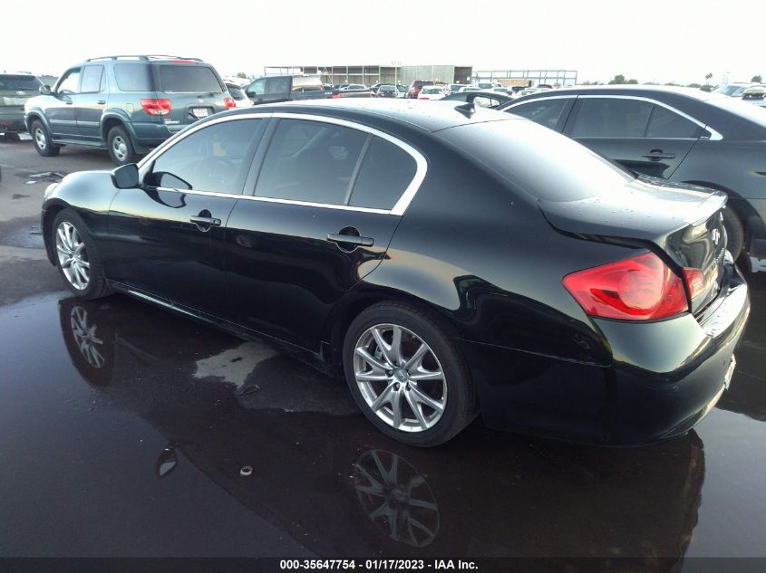 2013 INFINITI G37 SEDAN JOURNEY JN1CV6AP9DM714613