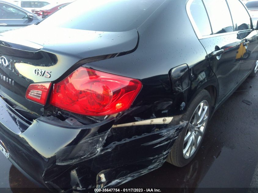 2013 INFINITI G37 SEDAN JOURNEY JN1CV6AP9DM714613