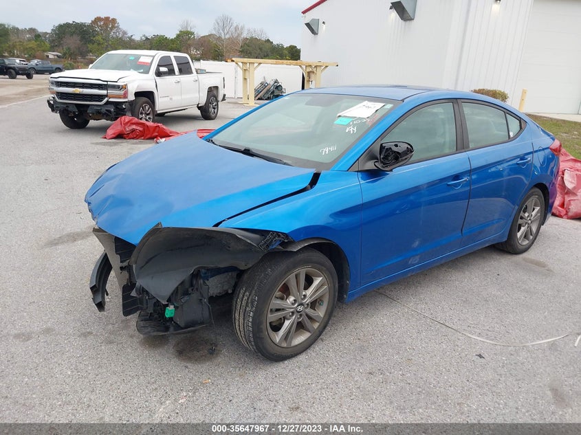 VIN 5NPD84LF7HH079411 2017 HYUNDAI ELANTRA SE