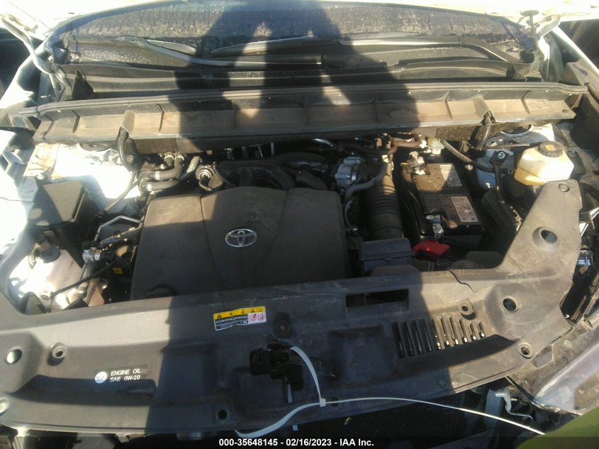 VIN 5TDLZRBH3MS057127 2021 TOYOTA HIGHLANDER XSE
