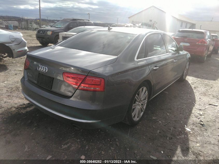 2014 AUDI A8 L 3.0T WAURGAFD8EN011581