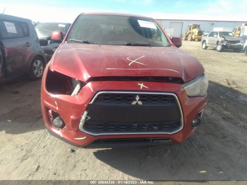 2014 MITSUBISHI OUTLANDER SPORT ES 4A4AP3AU2EE011457