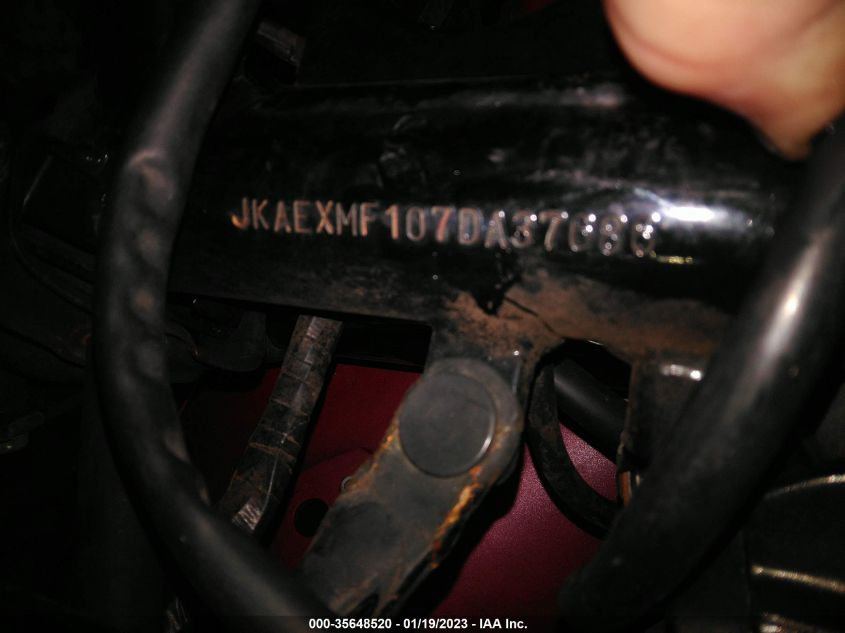 2007 KAWASAKI EX250 F JKAEXMF107DA37686