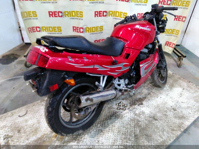 2007 KAWASAKI EX250 F JKAEXMF107DA37686