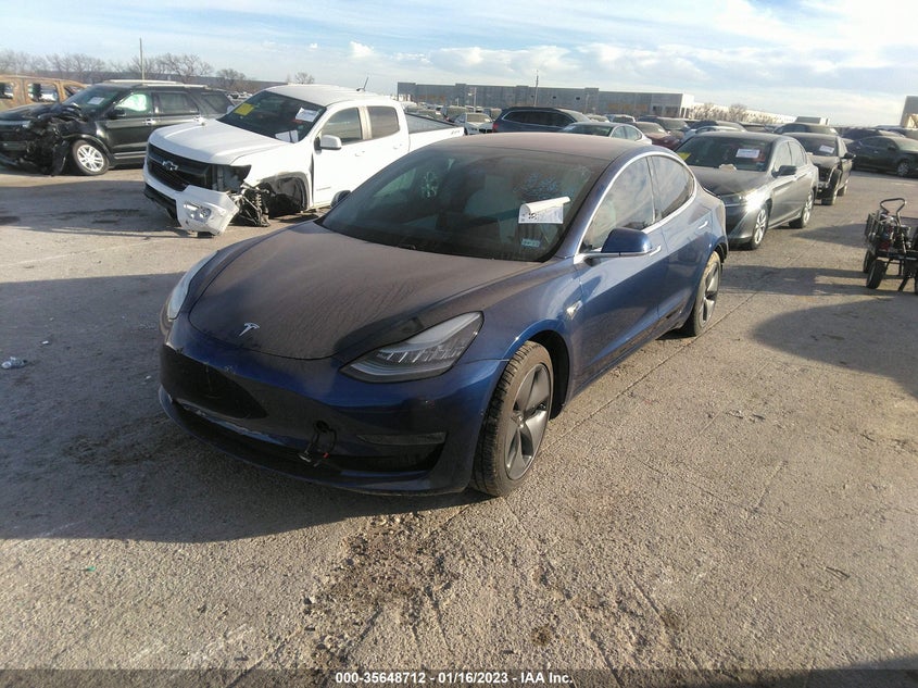VIN 5YJ3E1EB5KF192194 2019 TESLA MODEL 3 LONG RANGE/PERFORMANCE