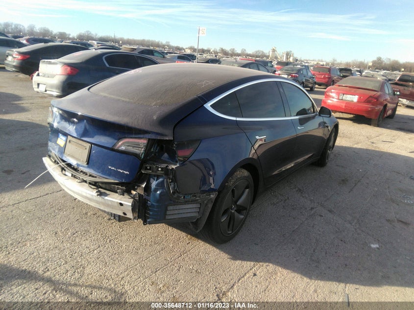 VIN 5YJ3E1EB5KF192194 2019 TESLA MODEL 3 LONG RANGE/PERFORMANCE