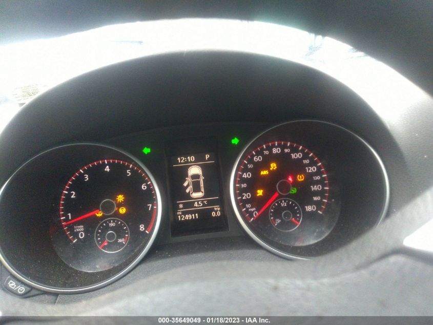 2013 VOLKSWAGEN GTI DRIVER'S EDITION WVWHD7AJ5DW129619