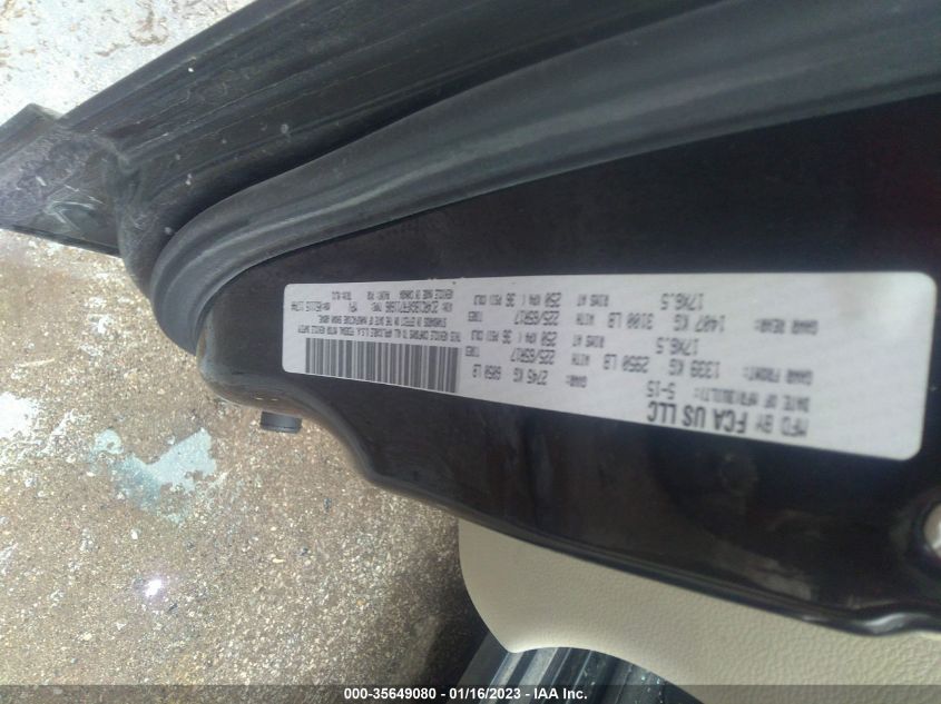 2015 CHRYSLER TOWN & COUNTRY TOURING - 2C4RC1BGXFR711606