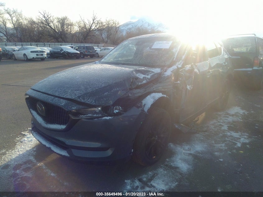VIN JM3KFBCY0M0427440 2021 MAZDA CX-5 CARBON EDITION TURBO