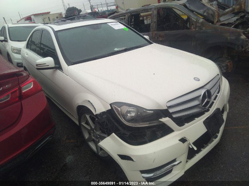 2013 MERCEDES-BENZ C-CLASS C 250 - WDDGF4HB1DR267181