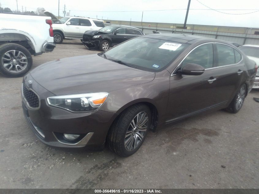 2014 KIA CADENZA PREMIUM KNALN4D7XE5153618