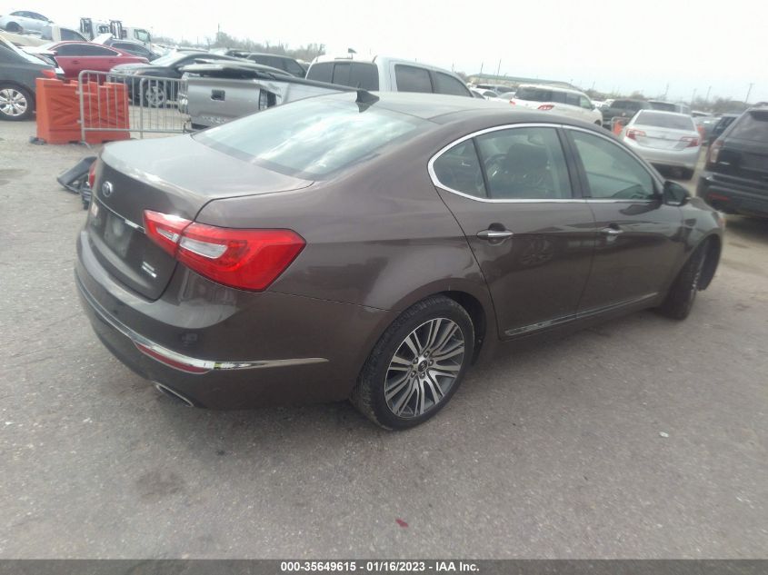 2014 KIA CADENZA PREMIUM KNALN4D7XE5153618