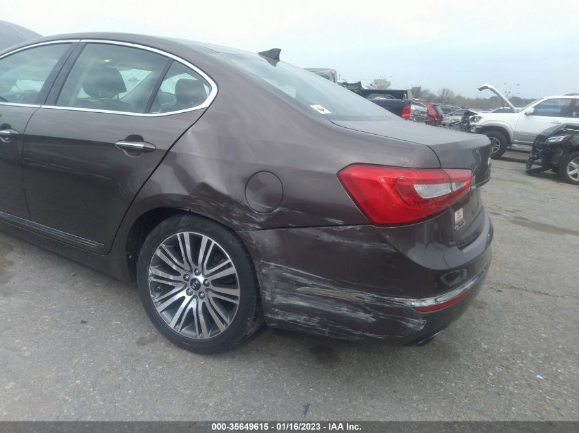 2014 KIA CADENZA PREMIUM KNALN4D7XE5153618