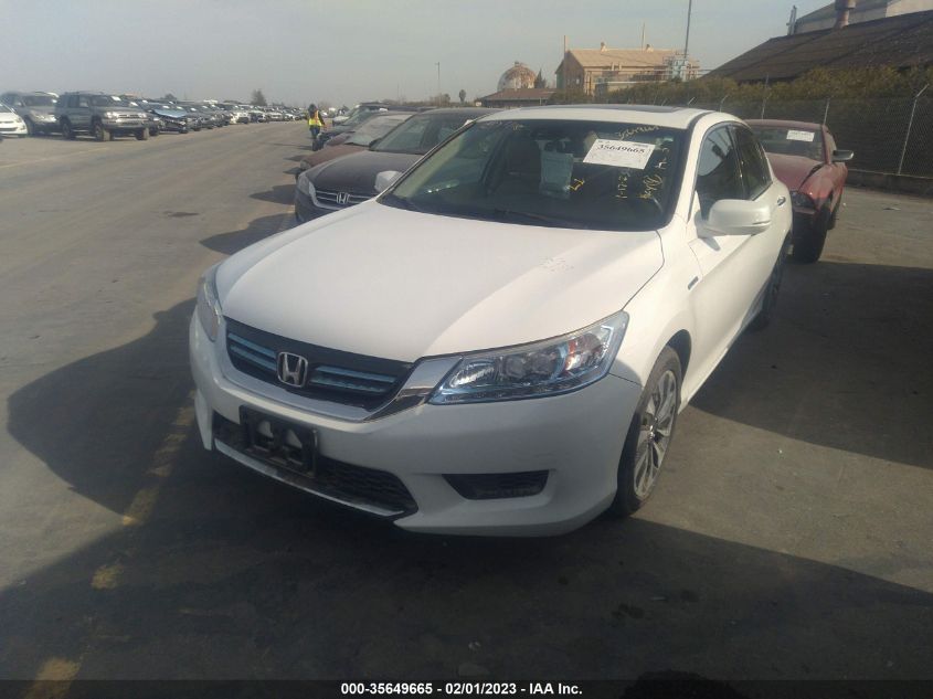 2014 HONDA ACCORD HYBRID TOURING 1HGCR6F77EA004401