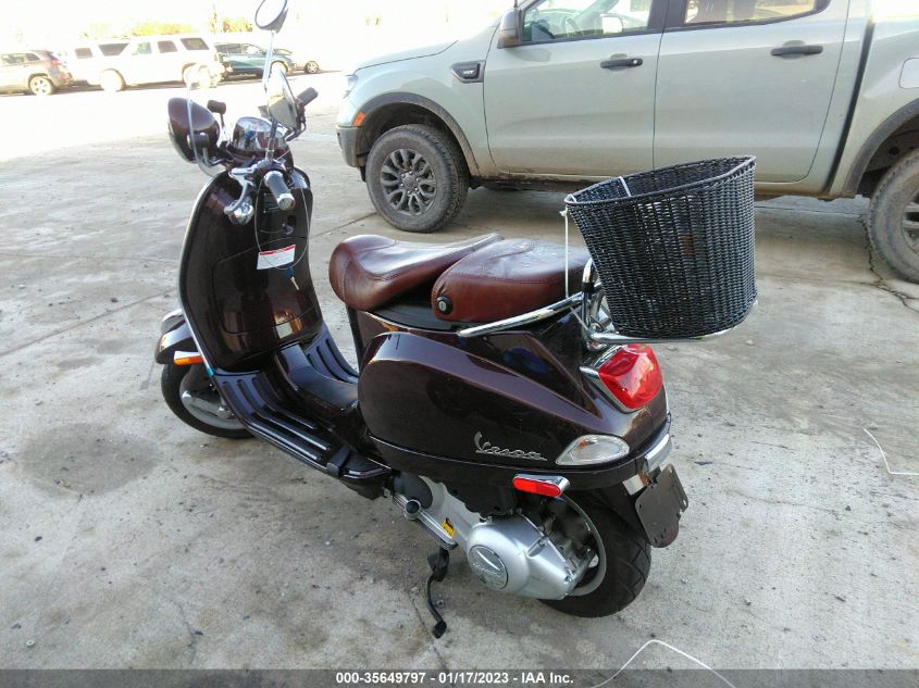2012 VESPA LX 150IE ZAPM688F6C5201107