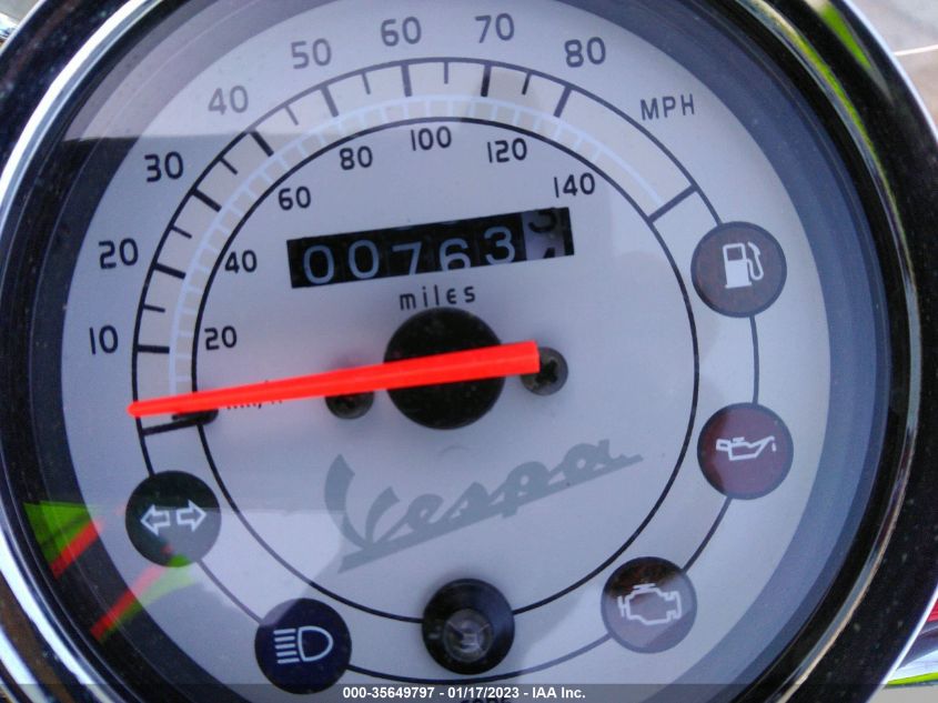 2012 VESPA LX 150IE ZAPM688F6C5201107