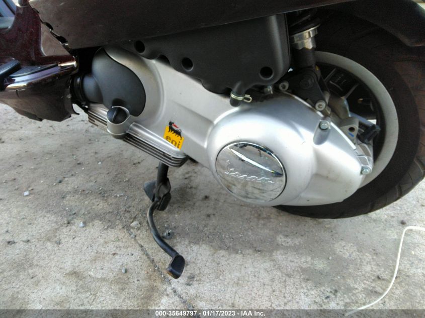 2012 VESPA LX 150IE ZAPM688F6C5201107