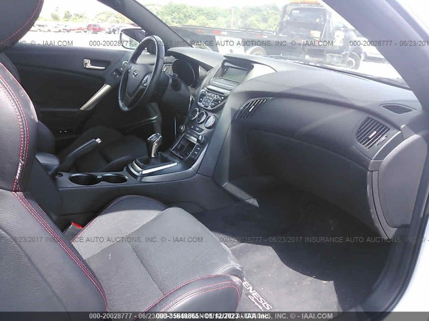 2015 HYUNDAI GENESIS COUPE 3.8L KMHHU6KJ9FU124507