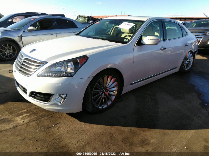 2014 HYUNDAI EQUUS SIGNATURE KMHGH4JHXEU075898